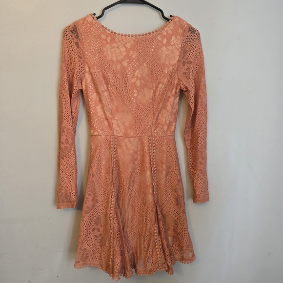 Angel Biba Lace Long Sleeve Dress - Picture 2 of 8